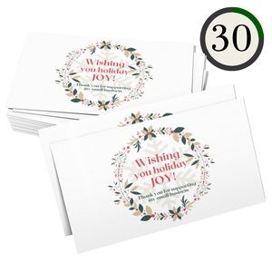 Holiday Thank You Business Card